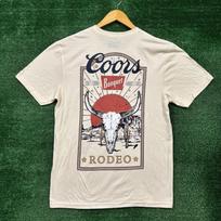 Coors Banquet Alaus Vakarų Rodeo Dydis Vidutinis Unisex Marškinėliai S