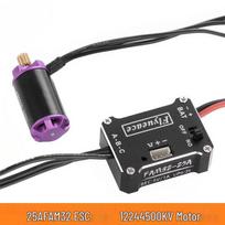 RC Car 1224 4500KV Brushless Motor & FAM32 25A ESC
