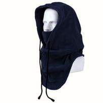 Liner Windproof Neck Warmer Balaclava Moto Hat Flexible Mask Full Face Mask Riding Cap Fleece Cap tamsiai mėlyna spalva