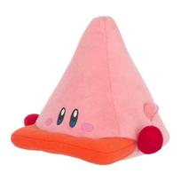 Sanei Boeki Kirby ALL STAR COLLECTION Kirby Triangle Cheek Plush Toy KP56 (S) W17.5×D15.5×H16.5cm