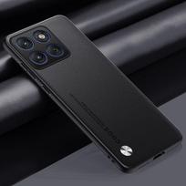 Verslo anglies pluošto rašto odinis dėklas Motorola Edge 70 60 50 40 Pro Fusion Neo Ultra kameros apsaugai, apsaugantis nuo kritimo Motorola Edge40 black