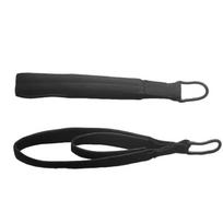 Durable Fitness Exercise Rope Home Gym Yoga Workout Pilates Reformer Accessory Double Ring Hand Straps Pilates Double Loop Straps juoda