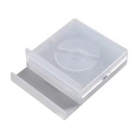Plastic Desktop Cable Organizer Transparent USB Cable Winder Cord Management  Desktop Use 02