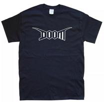 Men's and Women's T-shirts DOOM band T-SHIRT All sizes S M L XL XXL colours Black, White XXXXL