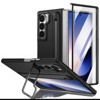 case for Samsung Z Fold7 6 5 4 3 Phone Case Lens Holder Spring-loaded Pen Slot Integrated Protective Tough Case Anti-Fingerprint Galaxy Z Fold7