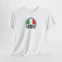 Men's and Women's T-shirts AGV T-Shirt – Unisex Motorcycle Cotton Tee for Men Women or Biker Fans M