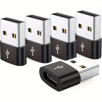 5pcs Mini OTG Data Adapter Aluminium Zinc Zinc Alloy USB Receiver Adapter USB Type C Adapter  Mobile Phone juoda