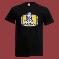 Men's and Women's T-shirts Inca Kola Soft Drink Men's Black Size S-5XL M