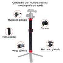 Tripod Extension Pole Aluminum Alloy Gimbals Extension Rod Handheld Extension Bar Telescopic Stick Rod Selfie Stick