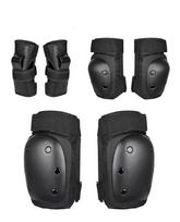 Jingying 6 Pcs/set Protective Gear Elbow Knee Pads Wrist Guard Skateboard Roller Skating Scooter for Adilt Kids S