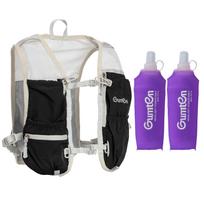 Running Vest for Women Men--Hydration Backpack with 2 Pcs 480ML Water Bottle, Lightweight Backpack for Hiking, Marathon, Trail