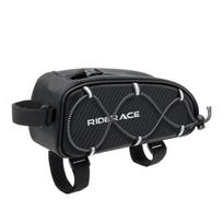 RIDERACE Bicycle Bag PU Rainproof MTB Road Bike Top Tube Bag Portable Large Capacity Frame Pannier Outdoor Cycling Accessories Nylon&Unisex juoda