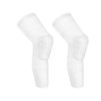Thin Sports Knee Pads Basketball Honeycomb Anti-Fall Soft Polyester Comprehensive Protection Outdoor Sports Knee Pads M