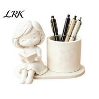 Cute Desk Organizer 3D Printed Pen Holder, Creative Desktop for Pencils Gel Pens Eco-friendly Container Makeup Brushes, Storage Office And Study C