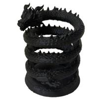 Student Desk Accessory 3D Printed Dragon Pen Holder, Mystical Fantasy Pencil Gift for Teachers Cup, Desktop Makeup Brush Holder Home, Office Creative