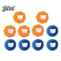 Hair Collector 10Pcs Lint Roller Wash Balls, Easy to Use Reusable Ball Remover, Washing Machine Pet Catcher, Remover Clothes