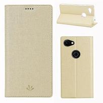 VILI DMX Cross Texture Leather Stand Case with Card Slot for Google Pixel 3a