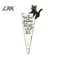 Garden Stake Ornament Vintage Iron Animal Stake, Weather-proof Metal Yard Sign, Sign Flowerpot Decorative for Outdoor Courtyard Pathway Lawn 1