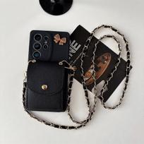 Crossbody Card Slot Holder Phone Case for Samsung Galaxy S25 Edge 24 FE 23 S21 Ultra A17 A26 A56 A36 A06 A55 A35 A54 A15 Cover Galaxy S25 FE juoda