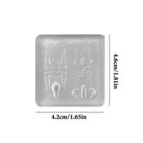 3D Spider Scorpion Silicone DIY Dark Punk Style Soft Stamping Plates Manicure Art Mould Tools Decorations Templates Nail Mold