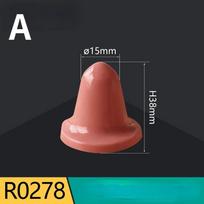Rubber Pad For Pad Printing silicone cylindrical coding machine date manual electric pneumatic durable pad printing rubber head brown