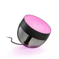 Philips Hue White and Colour Ambiance Iris protingas stalinis šviestuvas, Bluetooth/Zigbee, 570 lm, 8,1 W, aliuminis, juodas