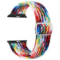 Bracelet Apple Watch - MY-MONTRE - Tissé réglable - Nylon - Multicolore - 38/40/41mm gryna