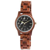 Montre - EXCELLANC - Excellanc - Boîtier bois de noyer - 38 mm - Mouvement quartz ruda