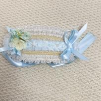 Original Pastoral Lolita Lace Straw Bonnet - French Handmade DIY Decoration