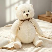 27/37cm Cute Classic Bear Plush Doll Coco Bear Plush Toy Emotional Support Panda Soft Stuffed Animal Doll Child Birthday Gift 27cm