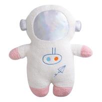 Hot Plush Rocket Astronaut Toy Stuffed Spaceship Throw Pillow Home Decor Birthday Gift Space Discovery Educational For Kids