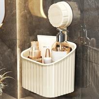 Suction Cup Storage Rack Bathroom Toilet Hand Washing And Washbasin Bathroom No Punching Wall Mounted Cosmetic Storage Box