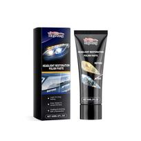 60ml Car Headlight Polishing Paste Car Light Polisher Cleaning Paste Professional Headlight Restore Brightener Headlamp