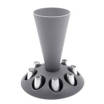 Pastry Bags Holder Piping Bags Storage Rack For Easy Filling Icing Piping Bags Stand Nozzle Decor Tips Stand Baking Accessories