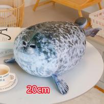 Kawaii Stuffed Sea Animal Seal Plush Toy Soft Mom and Children Seal Doll Throw Pillow Cushion Birthday Gift for Kids Home Decor