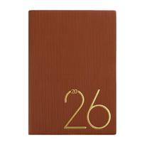 English 2026 Schedule Planner Notepad Wear-resistant 12 Months A5 Agenda Planning Notebook Portable Bookmark To-do List Notebook ruda