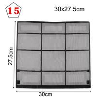 Indoor Air Conditioner Filter Accessories Hanging Dust Screen For AC Outlet Plastic Mesh Cover