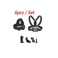 For GoPro Hero Riding Head Strap Chest Mount Strap Belt Harness Phone Holder Kit for Insta360 DJI Osmo Action Camera Accessories