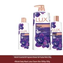 Lux Essential Oil Fragrance Shower Gel Bundle