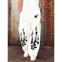 Spring and Autumn Men's Multi Functional Drawstring Loose Casual Sports Pants Suitable for Outdoor and Home Wearing Wide Leg Pants S balta