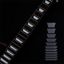 Guitar Acoustic Guitar PET Guitar Decals Guitar Sticker Cross Inlay Decals Fretboard Sticker 8