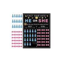 Party Voting Board for Baby Shower One Size