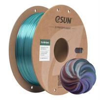 ESUN PLA-Silk Mystic 1.75mm 3D Printer Filament 1KG PLA FDM Printing 190-230 Three-colors Gradient Vacuum Packed ROHS REACH PLA&3D Printing Filaments&PLA