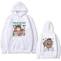 Rapper Lil Peep Cry Baby Double Sided Print Hoodie Men Women Hip Hop Fashion Vintage Streetwear Male Oversized Pullover Hoodies S balta