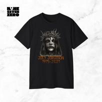 Joey Jordison Slipknot 1975-2021 Band T-Shirt: International Concert Outfit, Unisex Cotton Tee XL