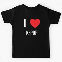 I ?? K-Pop Kids T-Shirt 140