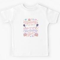 Mommy of The K-Pop Birthday Girl Fun K-Pop Themed Party Design for Moms Kids T-Shirt 130