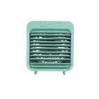 Spray Misting Fan USB Mini Fan Cooler for Home Office Desktop Humidifying Cooling Fan 120mm*95mm*140mm juoda/balta