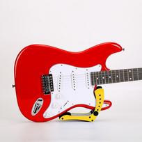 Sponge Pads Guitar Leg Rest Stand Red Black Yellow Blue Guitar Foot Stand  For Electric Guitars geltona