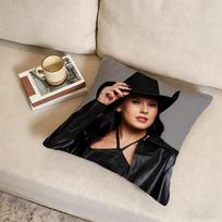 A-Ana Castela Cushion Cover Fabric Soft Furnishing,Pillowcase, Cushion Cover, Sofa Pillow, Home Decoration Peach skin 18*18(CM)-1Pcs